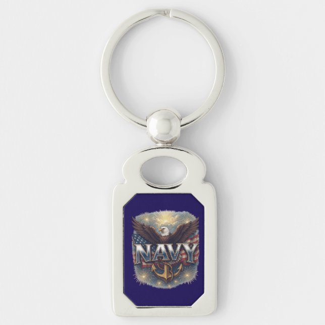 Chaveiro Navy USN Veteran (Frente)