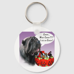 Chaveiro Neapolitan Mastiff Halloween Candy