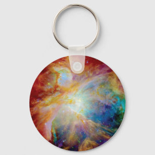 Chaveiro Nebulosa de Órion Hubble Spitzer Telescópio Espaço