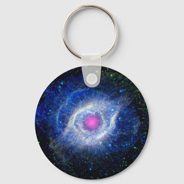 Chaveiro Nebulosa Hélice Olho Ultravioleta de Deus Foto Esp (Frente)