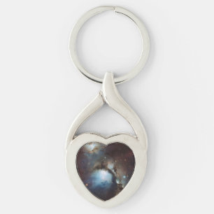 Chaveiro Nebulosa Órion Astronomia azul marrom bege céu est