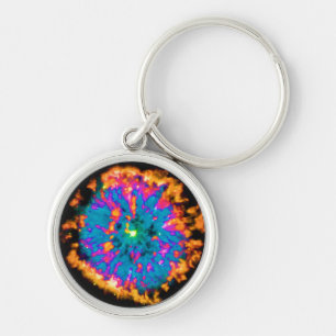 Chaveiro Nebulosa Planetária NGC 6751 Pop Art Psicodélico