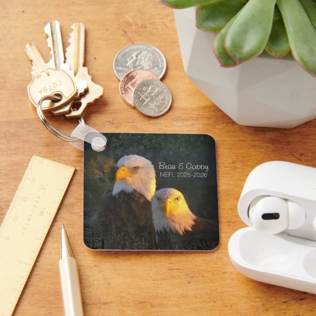Chaveiro NEFL Beau & Gabby Keychain 2025/2026 (Mesa)