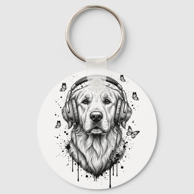 Chaveiro Negócios de Cachorro (Frente)