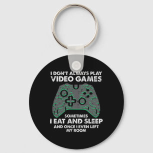 Chaveiro Nem Sempre Jogo Videojogos Humoroso Gamer Homens R