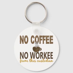 Chaveiro Nenhum café nenhum guarda de Workee