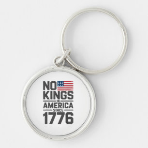 Chaveiro Nenhum Rei na América desde 1776 Design Criativo
