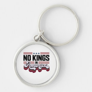 Chaveiro Nenhum Rei na América EUA Retro Clássico