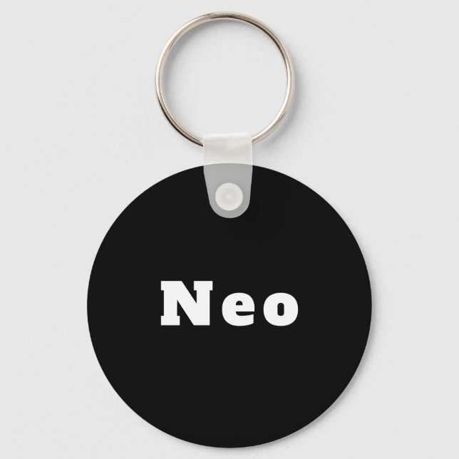 Chaveiro Neo schwargz weiß (Frente)