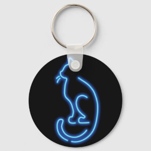 Chaveiro Neon Cat legal