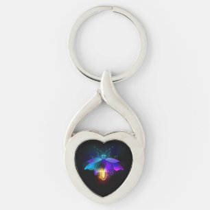 Chaveiro Neon Firefly a preto