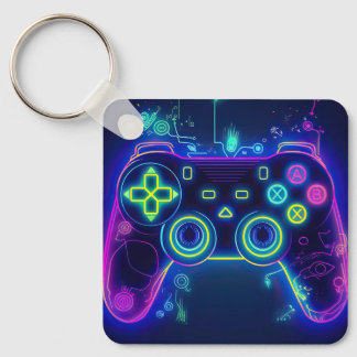 Chaveiro Neon Gamer Arcade Video Game Level Up Aniversário