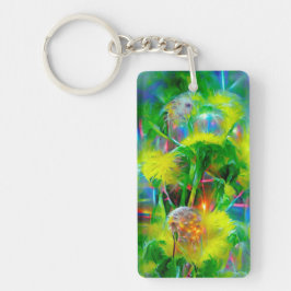 Chaveiro Neon Glow Dandelions no Dream Garden