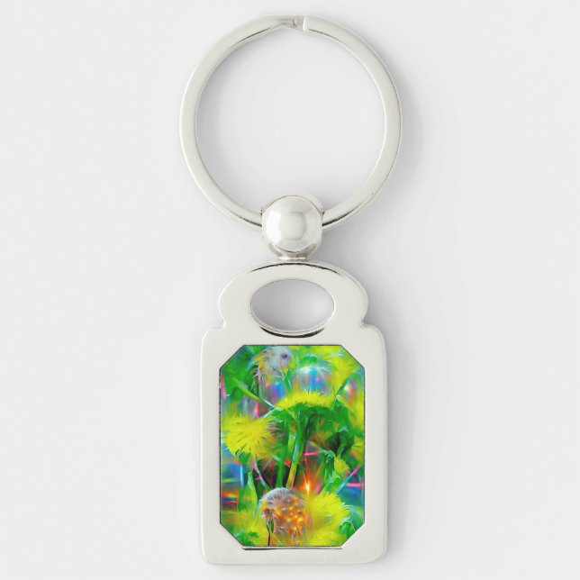Chaveiro Neon Glow Dandelions no Dream Garden (Frente)