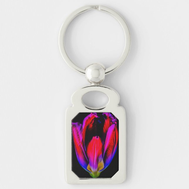 Chaveiro Neon Glow Tulip (Frente)