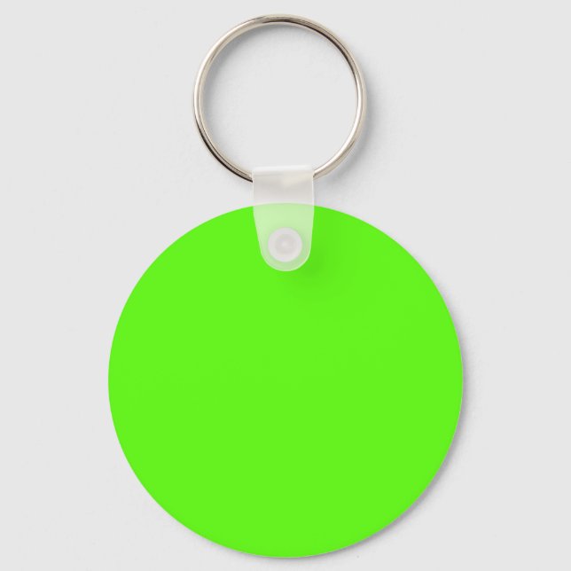 Chaveiro Neon Green de alta visibilidade (Frente)