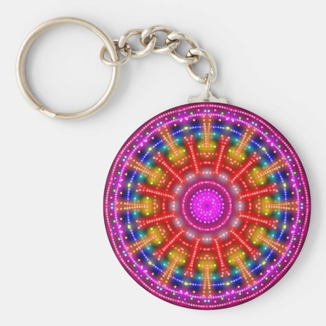 Chaveiro Neon Medallion (Frente)