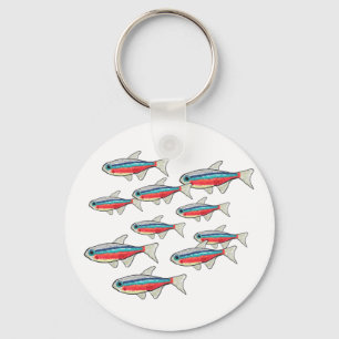 Chaveiro Neon Tetra