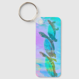 Chaveiro Neon Turtle