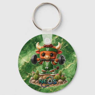 Chaveiro Neos Zodíaco Kawaii Touro