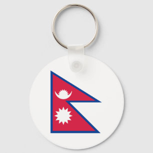 Chaveiro Nepal - bandeira do Nepali