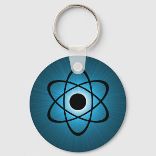 Chaveiro Nerdy Atomic Chaveiro, Blue