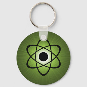 Chaveiro Nerdy Atomic Chaveiro, Green