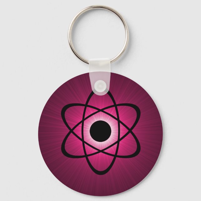 Chaveiro Nerdy Atomic Chaveiro, rosa (Frente)