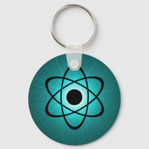 Chaveiro Nerdy Atomic Chaveiro, Teal