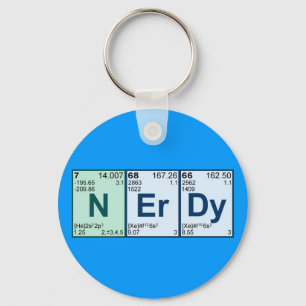 Chaveiro nerdy periódico