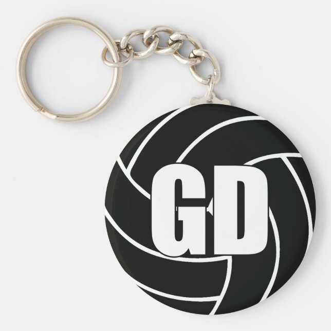 Chaveiro Netball Goal Defense GD Key Ring (Frente)