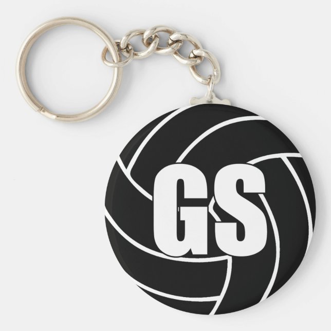 Chaveiro Netball Goal Shooter GS Key Ring (Frente)