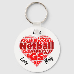 Chaveiro Netball Inspiracional Design GS