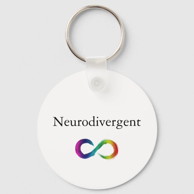 Chaveiro Neurodivergente (Frente)