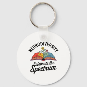 Chaveiro Neurodiversidade Celebra O Autismo Do Livro Do Esp
