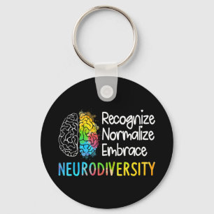 Chaveiro Neurodiversidade, Celebre o Espectro. O cérebro
