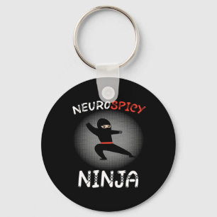 Chaveiro Neurospicy Ninja Autismo Camisa Para Crianças Neur