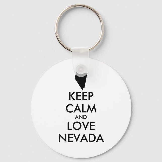 Chaveiro NEVADA DE AMOR E CALMA personalizáveis (Frente)