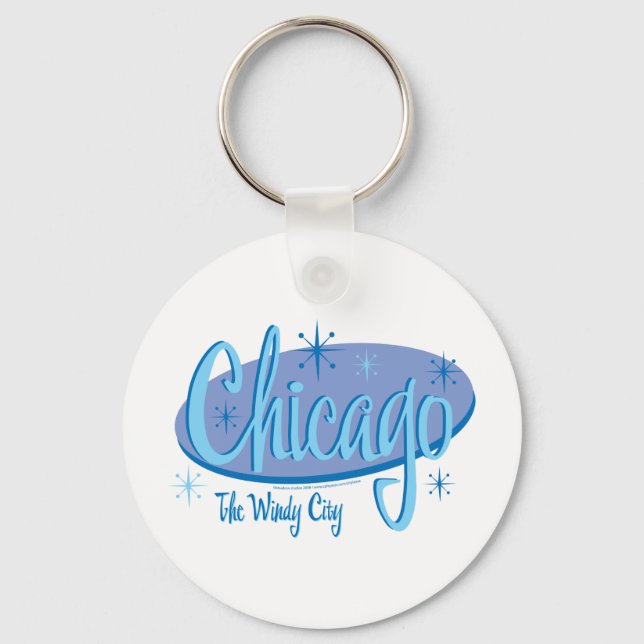Chaveiro NEW-Chicago-Retro (Frente)