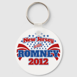 Chaveiro New-jersey com Romney 2012