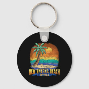 Chaveiro New Smyrna Beach Flórida Vintage se desolou