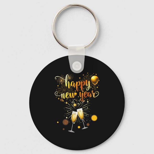 Chaveiro New Years Eve Party Supplies 2026 Happy New Year F (Frente)