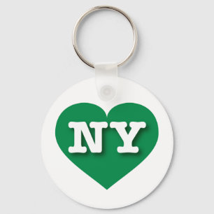 Chaveiro New York Green Heart - Big Love