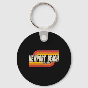 Chaveiro Newport Beach Califórnia Ca Cidade Vintage