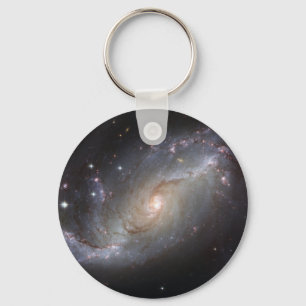 Chaveiro NGC 1672 barrou a galáxia espiral