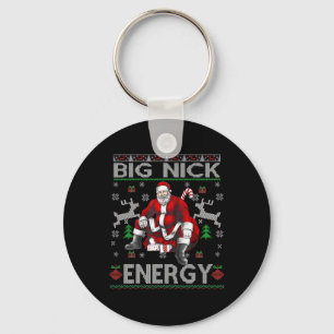 Chaveiro Nick Energy Engraçado Papais noeis de Natal Homens