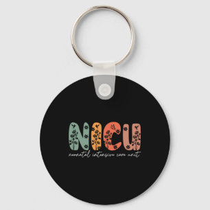 Chaveiro Nicu Enfermeiro Floral Nicu Boho Carro Intensivo N