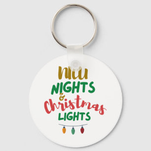 Chaveiro NICU Natal NICU Noites e Luzes de Natal