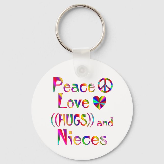 Chaveiro Niece Hugs (Frente)