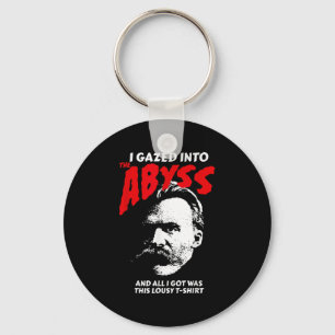 Chaveiro Nietzsche - Eu Olhei Para O Abismo E Consegui Isto
